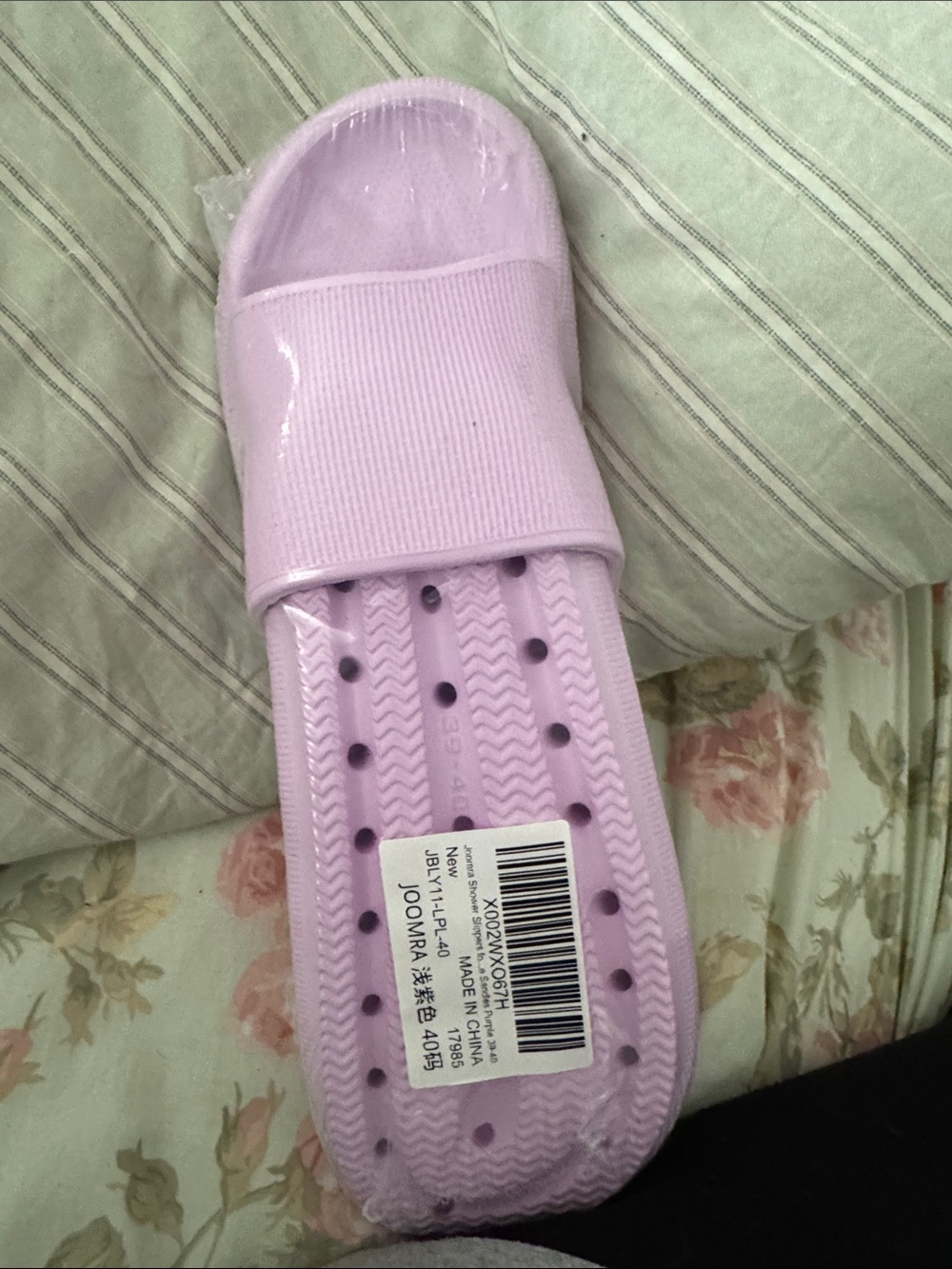 Light Purple Women’s Slide Sandals